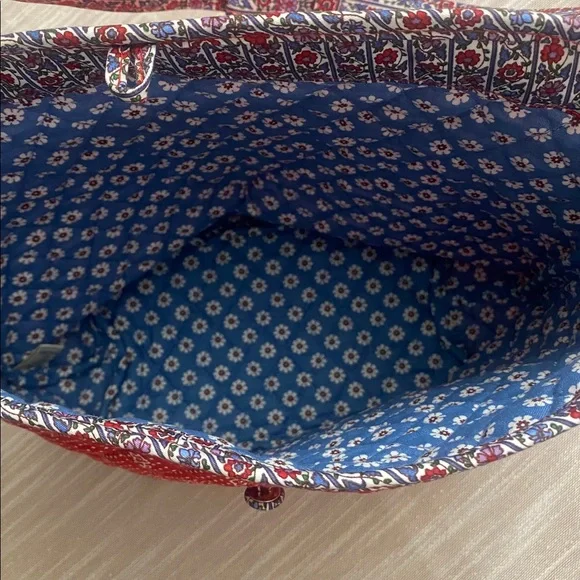 Vera Bradley Premium Cotton Astoria Shoulder Bag - Picture 12 of 14